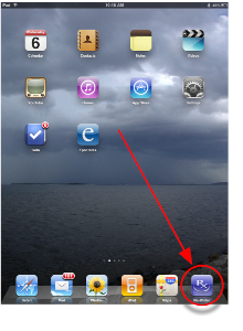 Finding Rx-Writer on your iPad